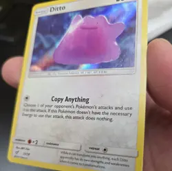 Pokemon TCG Ditto Detective Pikachu 17/18 Holo Holo Rare - Image 5
