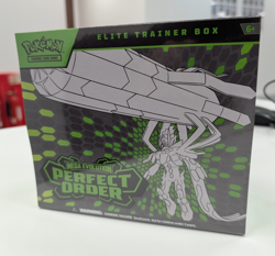 Pokemon TCG Perfect Order ETB (New & Sealed) in hand Elite Trainer Box - Image 1