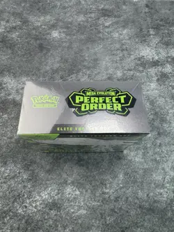 Pokemon TCG Perfect Order Elite Trainer Box ETB New & Sealed VERY SMALL SLIT - Image 2