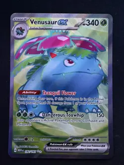 Pokemon TCG SV151 3-Card Ultra Rare Lot Venusaur/Charizard/Blastoise ex Holo - Image 2