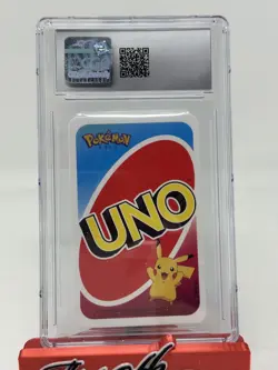 Pokemon UNO Charizard 4 2019 Pokemon Pocket UNO Red Regular CGC 8 Graded Card - Image 2