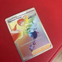 Korrinas Focus Rainbow Trainer Card Battle Style, Secret Rare, 174/163 Pokemon - Image 2