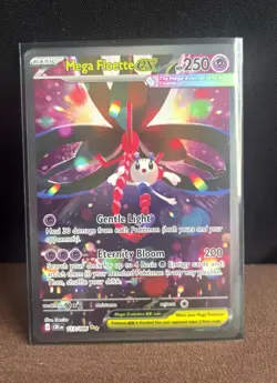 Mega Floette EX 117/086 CR1 Chaos Rising Full Art Holo EX Pokemon TCG Card - Image 1