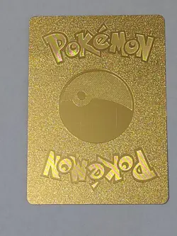 Special Delivery Pikachu Card Fan Art Ultra Rare Pokemon Gold Foil - Image 2