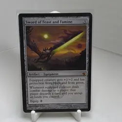 Sword of Feast and Famine - LP/NM - Mirrodin Besieged MTG Magic Card English - Image 1
