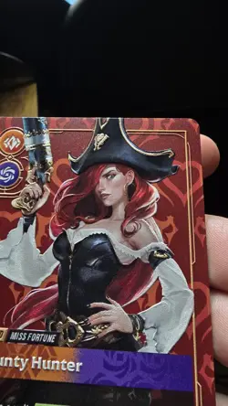 MISS FORTUNE Bounty Hunter METAL Card Hartford Prize Wall Promo Riftbound - Image 3