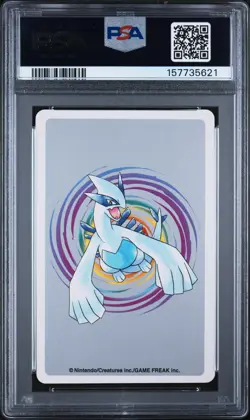2000 POKEMON SILVER VERSION PLAYING CARDS 5 OF SPADES #014 KAKUNA PSA 10 - Image 2