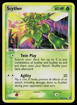 Pokemon Card - Scyther Unseen Forces 46/115 Uncommon - Image 1