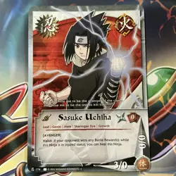 2002 Shonen Jump's Haruto Collectible Card Game #174 Sasuke Uchiha LP CCG - Image 1
