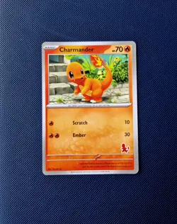 Pokemon Card Charmander My First Battle Charmander Stamp Near Mint/Mint - Image 1