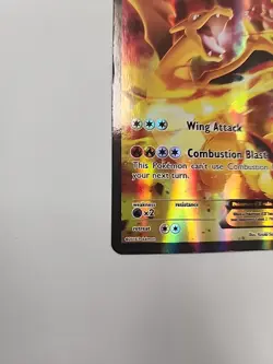 Charizard EX XY121 Black Star Promo Full Art Pokemon TCG Card - Image 5