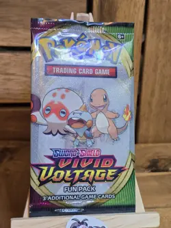 Pokemon TCG - Vivid Voltage - Fun Pack - 3 Cards - Factory Sealed - Image 2