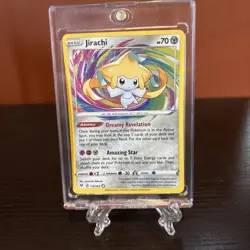 Jirachi 119/185 Vivid Voltage Amazing Rare Pokemon Card - Image 1