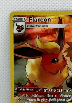 Pokemon TCG Flareon Holo Rare Trainer Gallery Card TG01/TG30 Brilliant Stars NM - Image 3