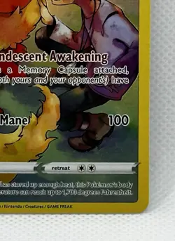 Pokemon TCG Flareon Holo Rare Trainer Gallery Card TG01/TG30 Brilliant Stars NM - Image 5