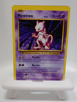 Pokemon Mewtwo 51/108 XY Evolutions Factory Miscut Error Card LP Rare - Image 1