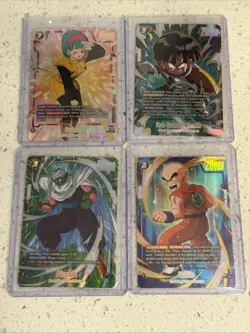 Dragon Ball Super Fusion World FS12 Starter Deck Ex (Alt Arts) Lot of 4 Cards - Image 1