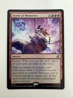 Storm of Memories Foil MTG Magic the Gathering Card NM Near Mint TLE - Image 1