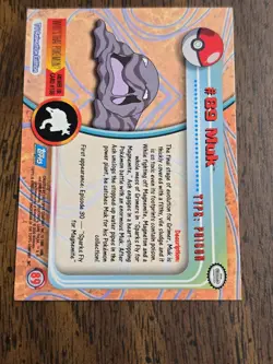 MUK #89 Pokemon Card TCG Topps TV Animation - Image 5