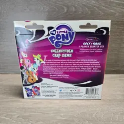 2014 Hasbro My Little Pony Rock N Rave Card Game Starter Set 2 Players Sealed - Image 2