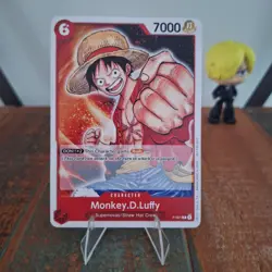 Monkey D Luffy P-001 One Piece Demo Deck Cards Promo - Image 1