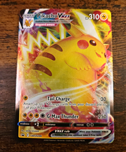 Pikachu VMAX SWSH286 Sword & Shield Promo Card Holo Near Mint - Image 1