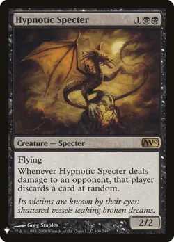 Hypnotic Specter - Light Play MTG Mystery Booster - Image 1