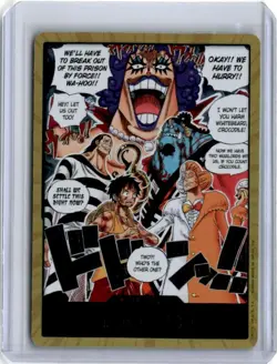 One Piece The Time of Battle DON!! Card (Alternate Art) (Gold) English - Image 1