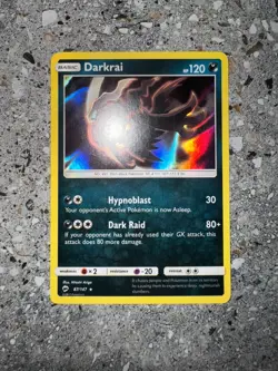Pokemon TCG Cards Darkrai 87/147 Burning Shadows Holo Rare NM - Image 3