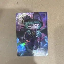 League of Legends Vex Gloomist Unleashed #232/219 Foil Alternative Art Sig.Card - Image 1