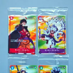 One Piece Card Luffy Nika Law Kid Seven-Eleven P-041 Unopened Japanese P134 - Image 2