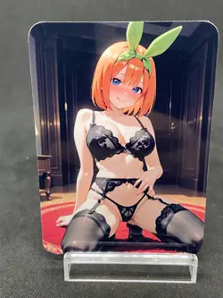 Yotsuba Nakano Sexy Card/ ACG Card /Anime Card / Sexy Waifu / Waifu Card - Image 1
