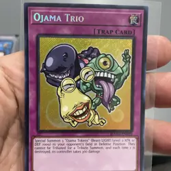Ojama Trio BLMM-EN010 SECRET RARE 1st Edition NM FREE SHIPPING! +Bonus Cards! - Image 3
