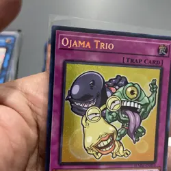 Ojama Trio BLMM-EN010 SECRET RARE 1st Edition NM FREE SHIPPING! +Bonus Cards! - Image 4