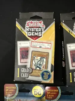 2022 Yu-gi-oh Mystery Gems 1 Graded Card BCCG Cards Obelisk Power Box Packs - Image 3