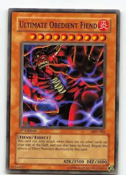 Ultimate Obedient Fiend MFC-082 Magician's Force Ultra Rare LP Yu-Gi-Oh - Image 1