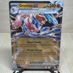 Holo Greninja ex - 106/167 Double Rare Twilight Masquerade Pokemon TCG - Image 1