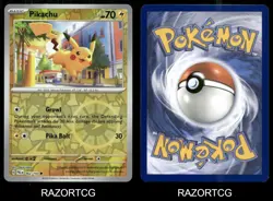 PIKACHU 062/193 C PALDEA EVOLVED POKEMON REVERSE HOLO NM/M - Image 3
