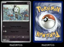 MELOETTA 040/094 UC PHANTASMAL FLAMES POKEMON REVERSE HOLO NM/M - Image 3