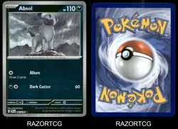 ABSOL 063/094 C PHANTASMAL FLAMES POKEMON REVERSE HOLO NM/M - Image 3