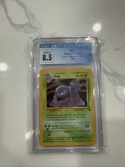 Muk *CGC 8.5* Holo* Fossil *13/62* 1999 *Vintage* Pokemon - Image 1