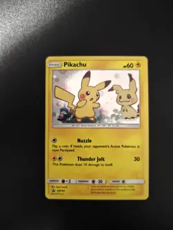 Pokemon Pikachu SM162 Rare Holo Black Star Promo Special Edition 2019 TCG - Image 1