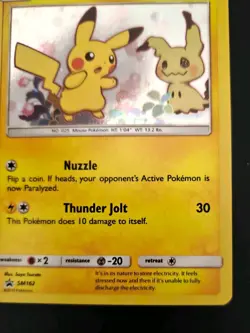 Pokemon Pikachu SM162 Rare Holo Black Star Promo Special Edition 2019 TCG - Image 2