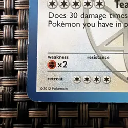 Pokemon Snorlax Team Plasma 101/135 Plasma Storm Regular Card - Image 2