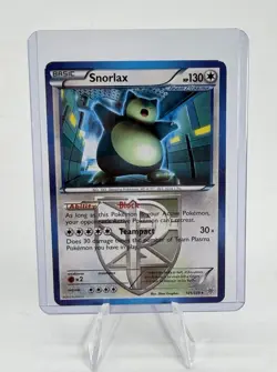 2012 Pokemon Nintendo Snorlax (Team Plasma) 101/135 Plasma Storm Regular - Image 1