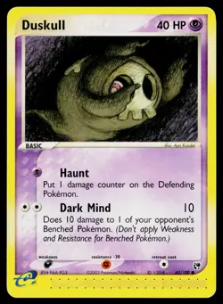 Duskull 62/100 Sandstorm Common Near Mint - Image 1