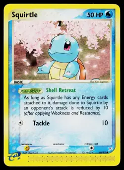 Squirtle 46/95 Team Magma vs Team Aqua Common Heavily Played - Image 1