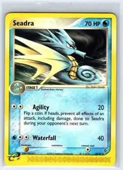 Seadra 40/97 Uncommon Dragon Pokemon Lightly Played - Image 1