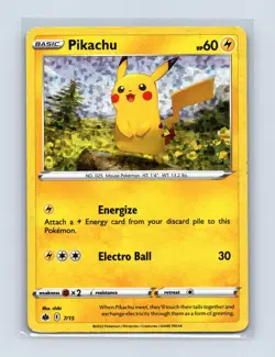 Pikachu 049/203 Common Evolving Skies Pokemon Lightly Played - Image 1