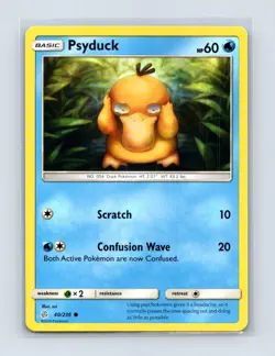 Psyduck 40/236 Common Cosmic Eclipse Pokemon Lightly Played - Image 1